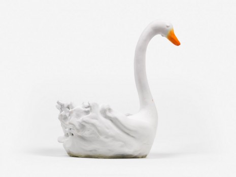 Urs Fischer, White Swan, 2016, MASSIMODECARLO