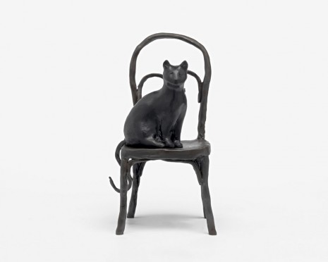 Urs Fischer, Cat on a Chair, 2016, MASSIMODECARLO