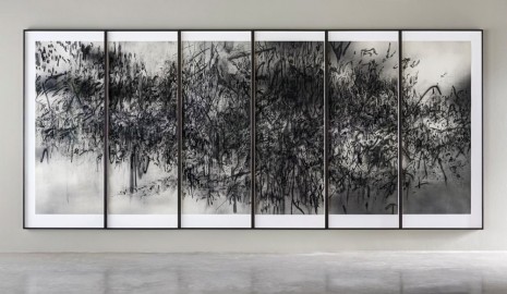 Julie Mehretu, Epigraph, Damascus, 2016, Marian Goodman Gallery