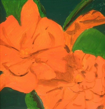 Alex Katz, Orange Flower, 2002 , Monica De Cardenas