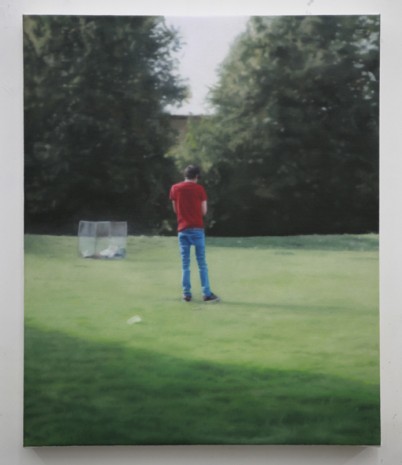 Paul Winstanley, Man in a Red T Shirt, 2011, Kerlin Gallery