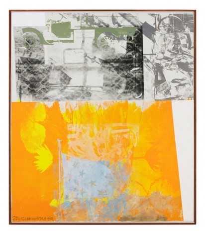 Robert Rauschenberg, Razzle Down (Salvage), 1984 , Galerie Thaddaeus Ropac