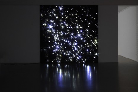 Angela Bulloch, Night Sky: Saturn North from Earth, 2010, Galerie Micheline Szwajcer (closed)