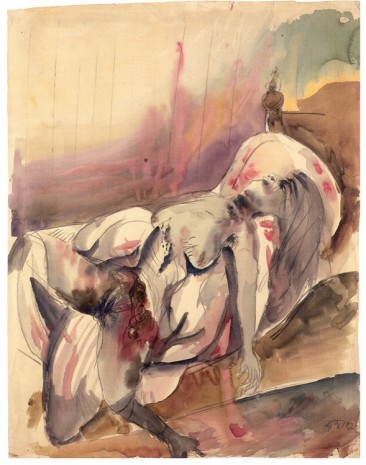 Otto Dix, Lustmord I, Versuch, 1922 , Tim Van Laere Gallery