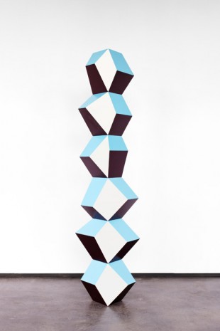 Angela Bulloch, Blue Wine Stack, 2016 , Simon Lee Gallery