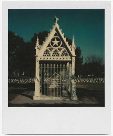 Walker Evans, Graveyard Monument, 1973-74, Andrea Rosen Gallery (closed)