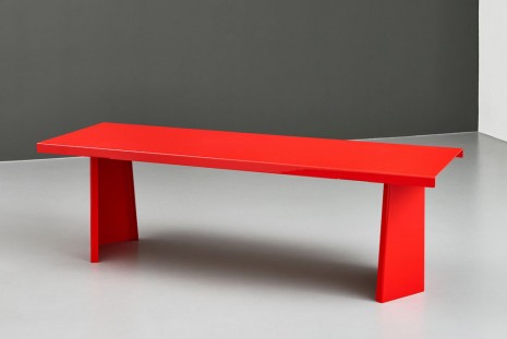 Konstantin Grcic, PALLAS table, ClassiCon (detail), 2003, Galerie Max Hetzler