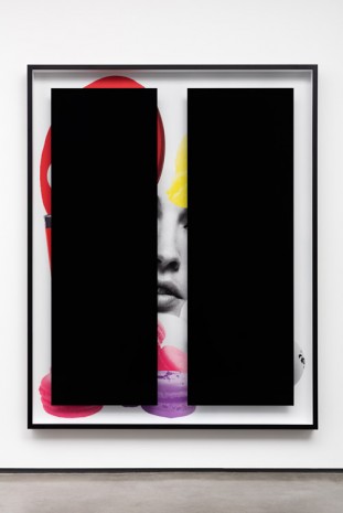 Kathryn Andrews, Black Bars: Dejeuner No. 5 (Girl with Lighter, Macaroons, Ice Cream, Ping Pong Paddle and Balls), 2016, David Kordansky Gallery