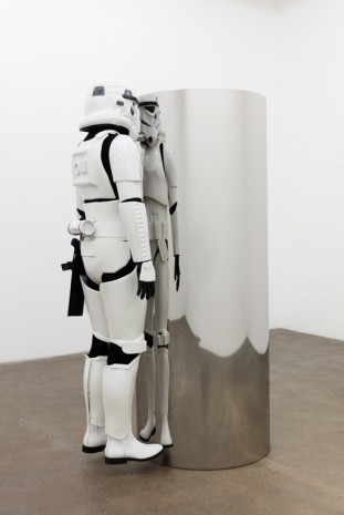 Kathryn Andrews, Stormtrooper (detail), 2016, David Kordansky Gallery