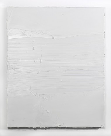 Jason Martin, Untitled (Titanium White), 2016, Lisson Gallery