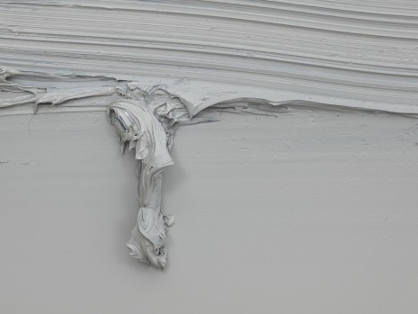 Jason Martin, Untitled (Davy’s Grey / Payne’s Grey) (detail), 2016, Lisson Gallery