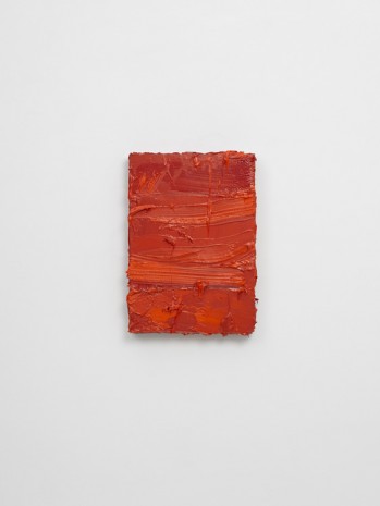 Jason Martin, Untitled (Coral Orange / Vermilion), 2016, Lisson Gallery