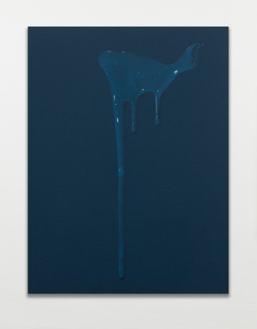 Sayre Gomez, Drip Painting in Pale Green, 2016 , rodolphe janssen