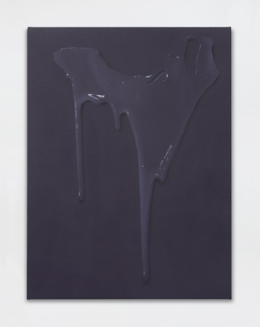 Sayre Gomez, Drip Painting in Pale Violet, 2016 , rodolphe janssen