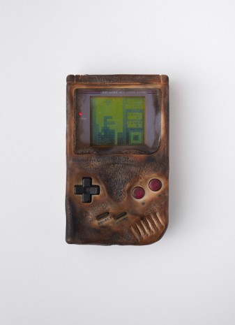 Oliver Payne, Untitled (Replica of Game Boy Damaged in the Gulf War), 2016, OVERDUIN & CO.