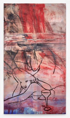 Rita Ackermann, Stretcher Bar Painting 3, 2015 , Hauser & Wirth
