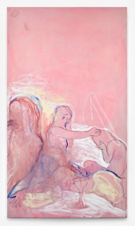 Rita Ackermann, Stretcher Bar Painting 2, 2015 , Hauser & Wirth
