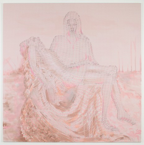 Thomas Bayrle, Pink Pietà, 2016 , Air de Paris