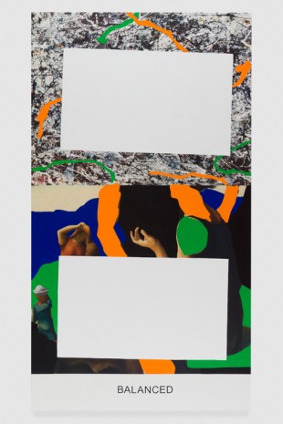John Baldessari, Pollock/Benton: Balanced, 2016 , Marian Goodman Gallery