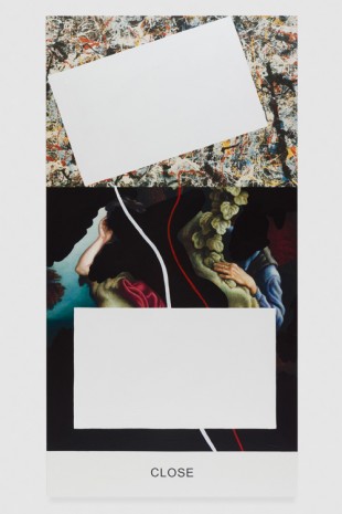 John Baldessari, Pollock/Benton: Close, 2016, Marian Goodman Gallery