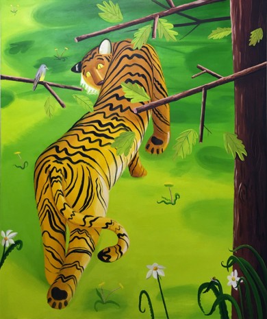 Nikki Maloof, A Lost Tiger, , Jack Hanley Gallery
