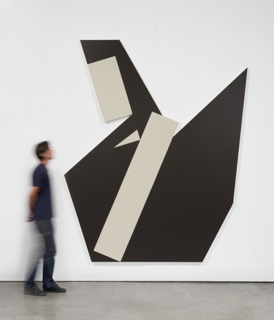 Michael Heizer, Hard Edge Painting no. 5B, 2015–16 , Gagosian
