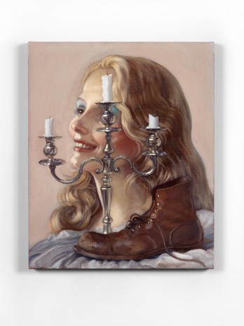 John Currin, Boot and Candle , 2016 , Sadie Coles HQ