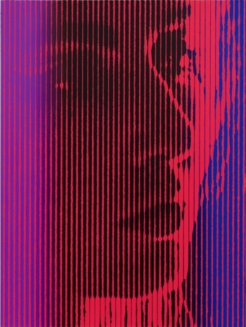 Richard Phillips, As Yet Titled (Red Portrait), 2016 , Almine Rech