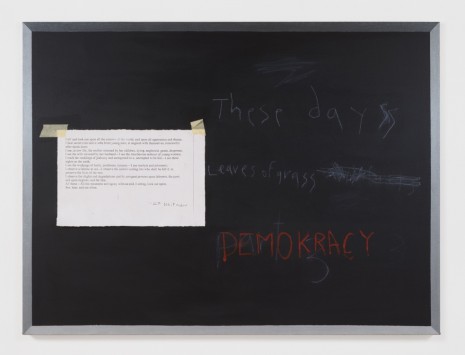 Michael St. John, Demokracy, 2016 , Andrea Rosen Gallery