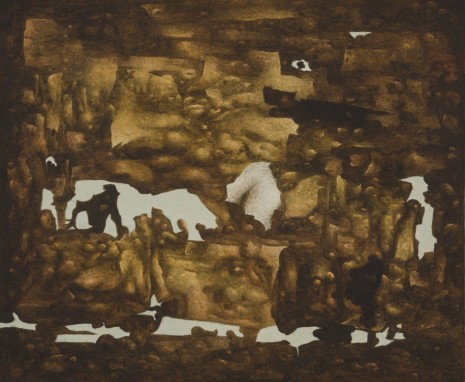 Richard Oelze, Am Fluss der Klagen (On the River of Grievance), 1955, Michael Werner