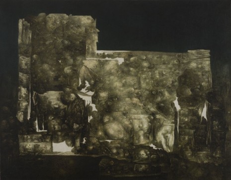 Richard Oelze, Troglodytenmauer (Troglodyte Wall), 1957, Michael Werner