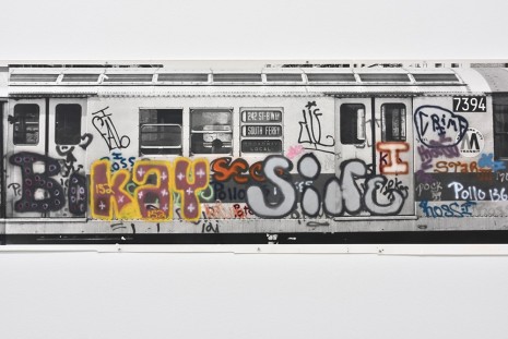 Gordon Matta-Clark, Graffiti Photoglyph (detail), 1973, Marian Goodman Gallery