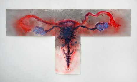 Annette Messager, Mon utérus éclate (My Uterus is Bursting), 2016, Marian Goodman Gallery