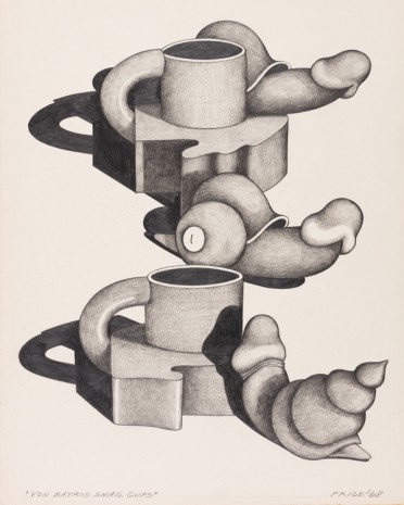 Ken Price, Von Bayros Snail Cups, 1968, Hauser & Wirth