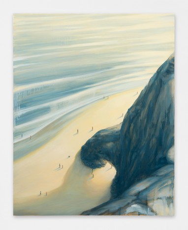 Dan Attoe, Beach with Cliff, 2016, Peres Projects