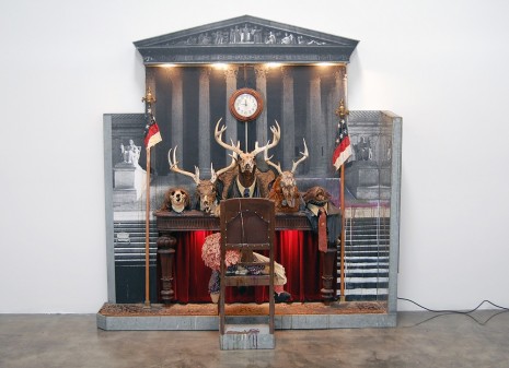 Edward and Nancy Kienholz, Drawing for the Caddy Court, 1986, Sprüth Magers