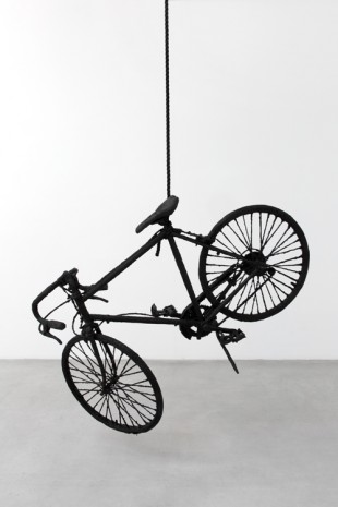 Robin Rhode, Untitled / Bicycle, 2016, kamel mennour