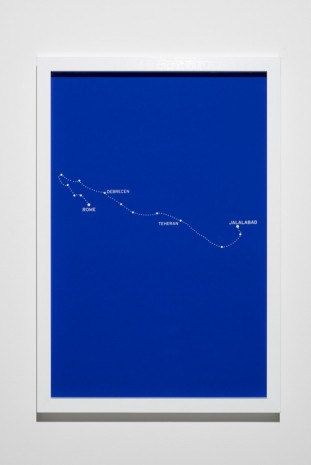Bouchra Khalili, The Constellations Series, Fig. 6, 2011, Lisson Gallery