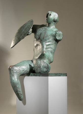 Henry Moore, Warrior with Shield, 1953 / 1954, Hauser & Wirth