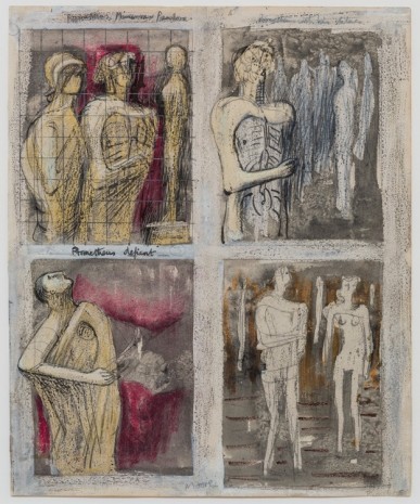 Henry Moore, Prometheus, Minerva and Pandora, 1949 – 1950, Hauser & Wirth