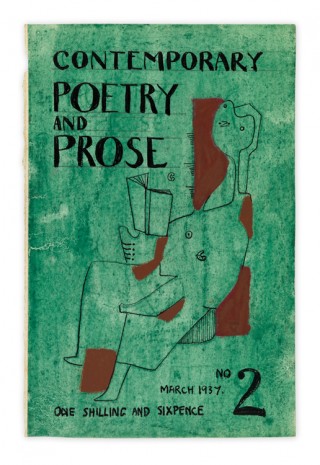 Henry Moore, Cover Design for Contemporary Poetry and Prose, 1937, Hauser & Wirth