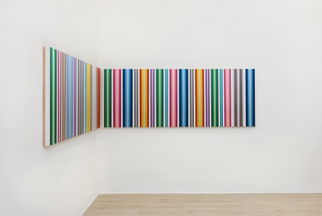 Brian Wills, Untitled (Mutli-colored spectrum), 2016, Praz-Delavallade