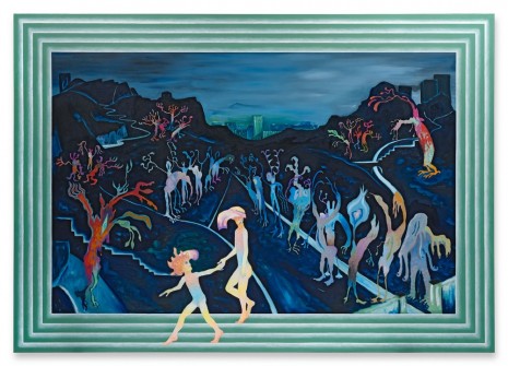 Uwe Henneken, Transhistorical Flamingo – The art of jumping timeline, 2016 , Meyer Riegger