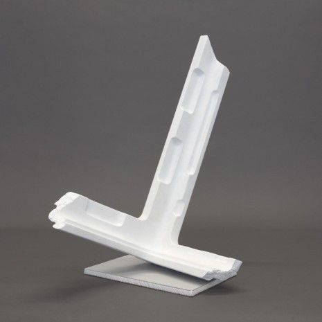 Matt Johnson, Untitled (Balancing Styrofoam Corner), 2016, 303 Gallery