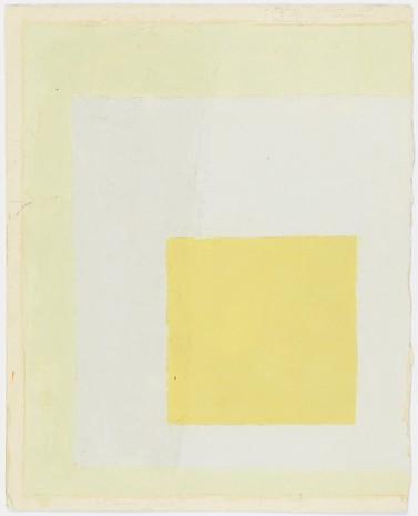 Josef Albers, Study for Homage to the Square, n.d., David Zwirner