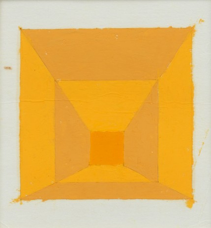 Josef Albers, Study for a Mitered Square, n.d., David Zwirner