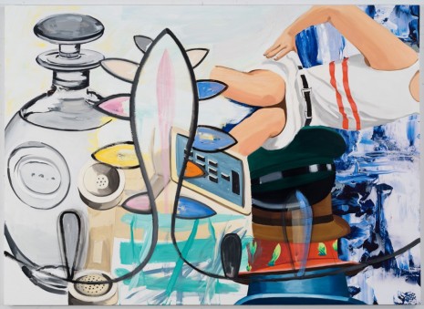 David Salle, While I'm Gone, 2016, Galerie Thaddaeus Ropac