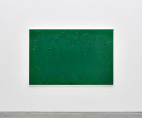Bertrand Lavier, Vert de Cobalt, 2017 , Almine Rech
