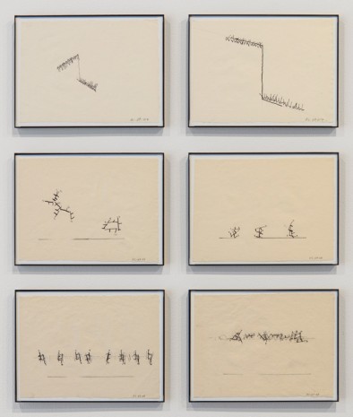 Barry Le Va, Studies for Cleaver installations, from 