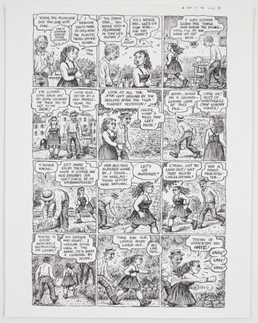 R. Crumb, Self-Loathing Comics #1: A Day in the Life, page 9, 1994, David Zwirner